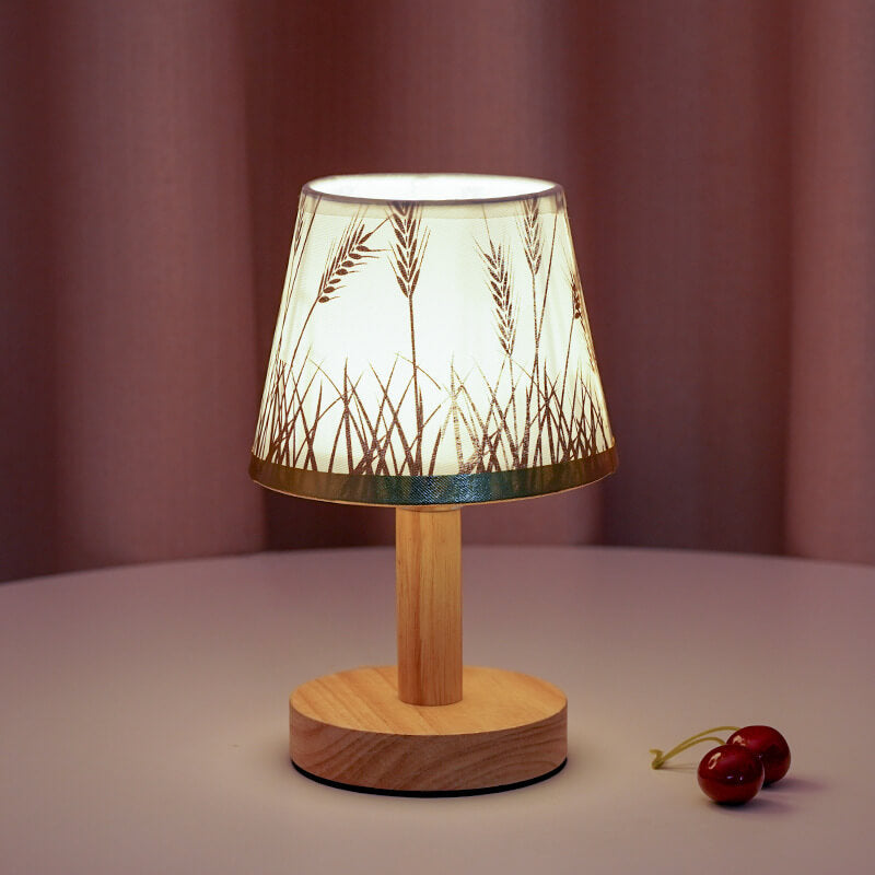 Hjemix | Vintage Lin Futteral 1-Lys LED Bordlampe
