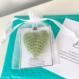 Hjemix | Pocket Hug Heklet Hjerte Liten Gave