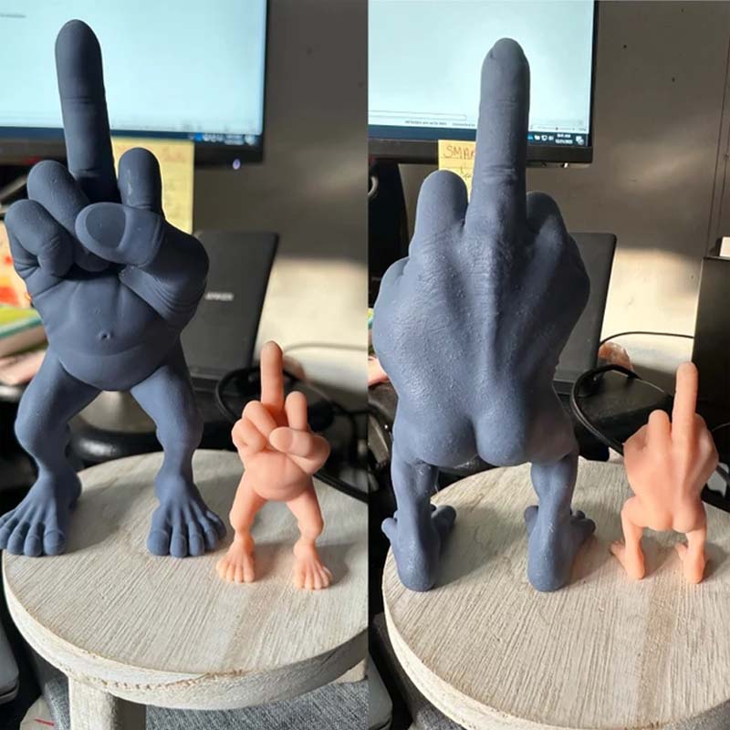 Hjemix | Langfinger figur med ben