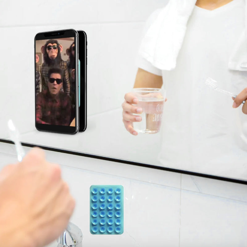 Hjemix | Silikon sugekop telefondekselholder