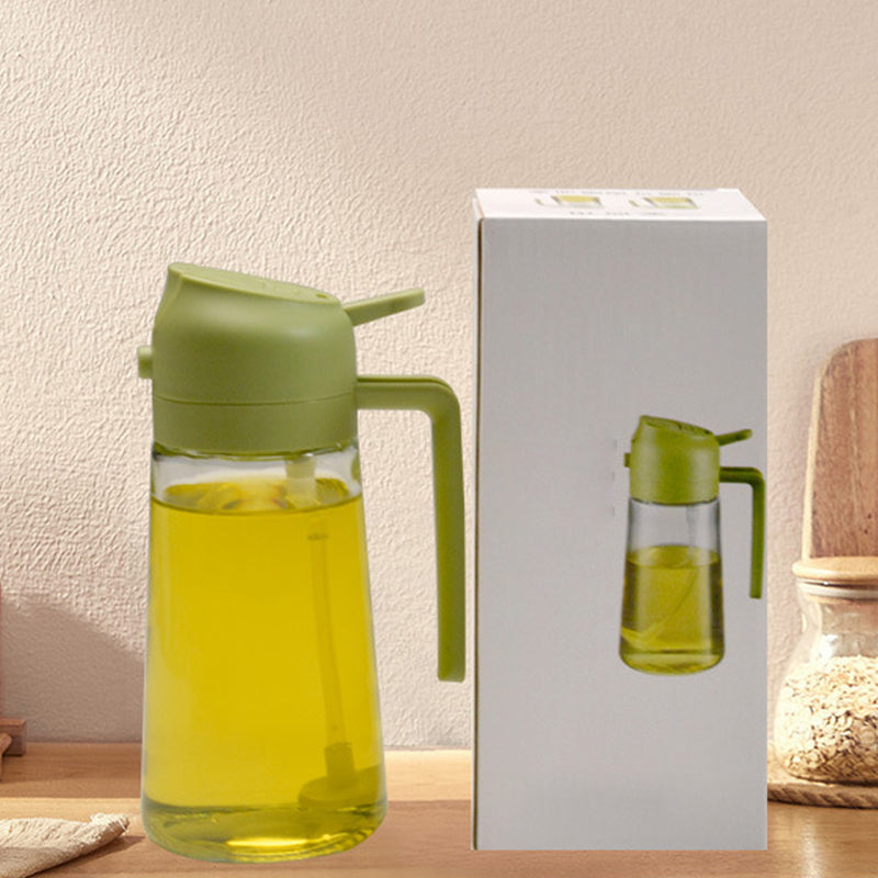 Hjemix | 2-i-1 Glass Oil Sprayer og Dispenser