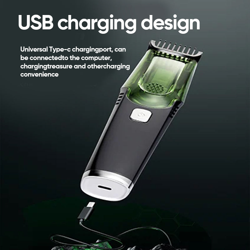 Hjemix | Vakuum skjeggklipper - 20 lengder og stiler justerbare