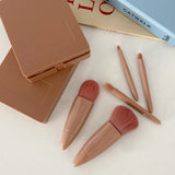 Hjemix | Bærbar sminkebørste med speil