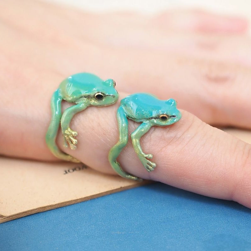 Hjemix | Nyeste-tree Frog Ring Øredobber
