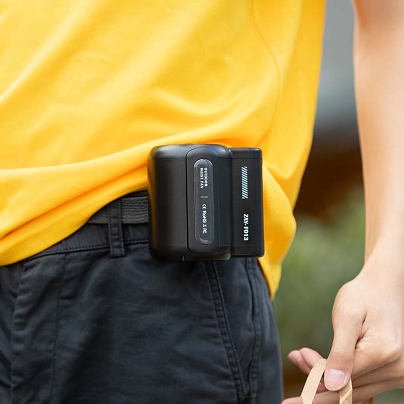 Hjemix | Bærbar Midje Klype Vifte