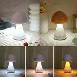 Hjemix | LED oppladbar berørings-sopp skrivebordslampe