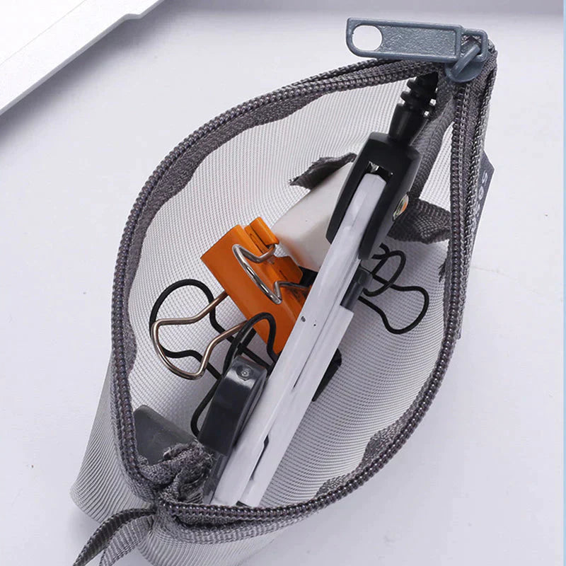 Hjemix | Bærbar Mesh Oppbevaringspose