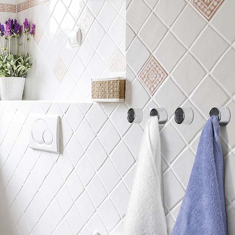 Hjemix | Runde selvklebende håndkleheiser for kjøkkenet