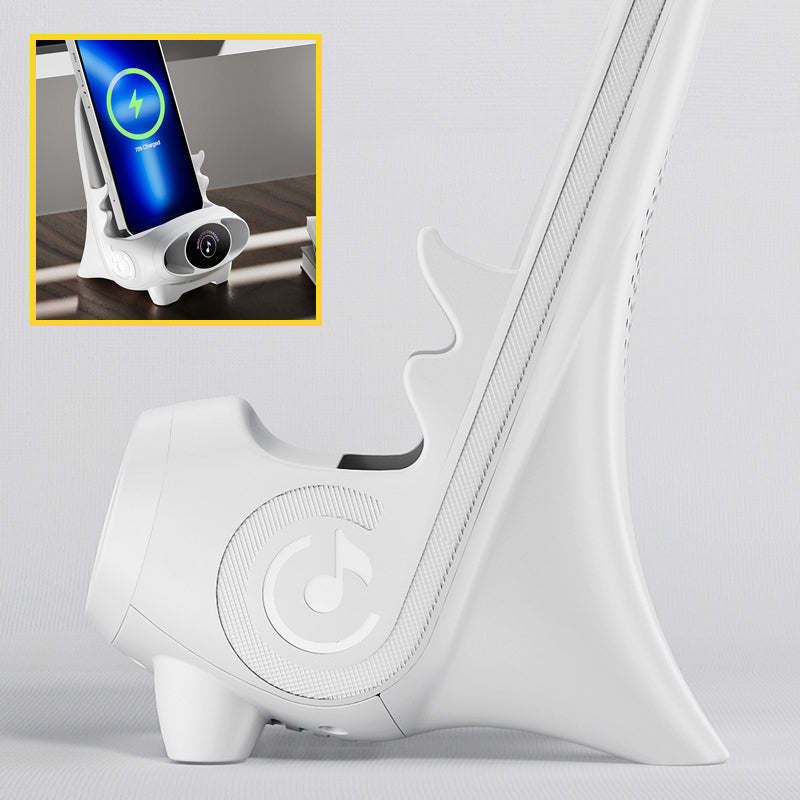 Hjemix | Mini Chair Trådløs Hurtiglader Multifunksjonell Telefonholder