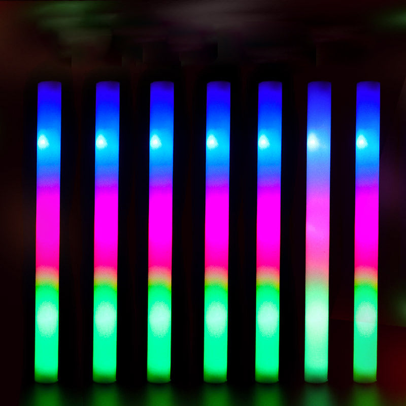 Hjemix | LED Fargerik Lysende Svamp Fluorescerende Stang