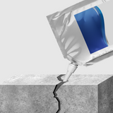 Hjemix | Tak- og gulvsprekk reparasjonsmørtel lim