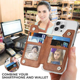 Hjemix | Multifunksjonell Adhesiv Telefonlommebok Kortholder