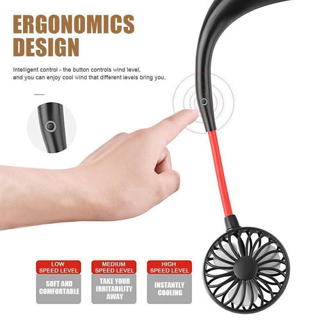 Hjemix | Battery Mini Neck Fans