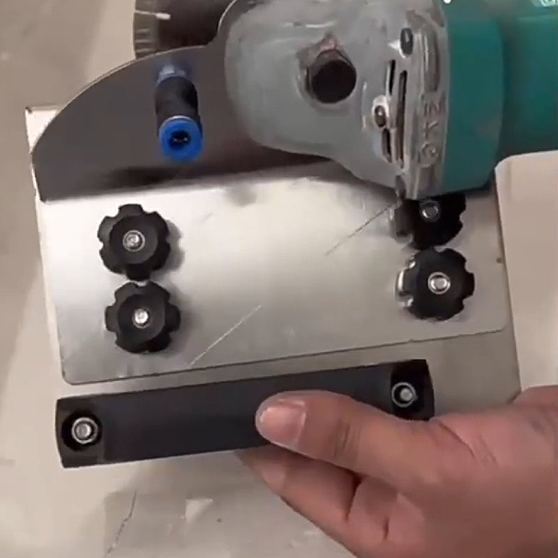 Hjemix | Bærbar vinkelsliper flisfase ramme