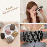 Hjemix | Bærbare teleskopiske hårbånd for kvinners hår