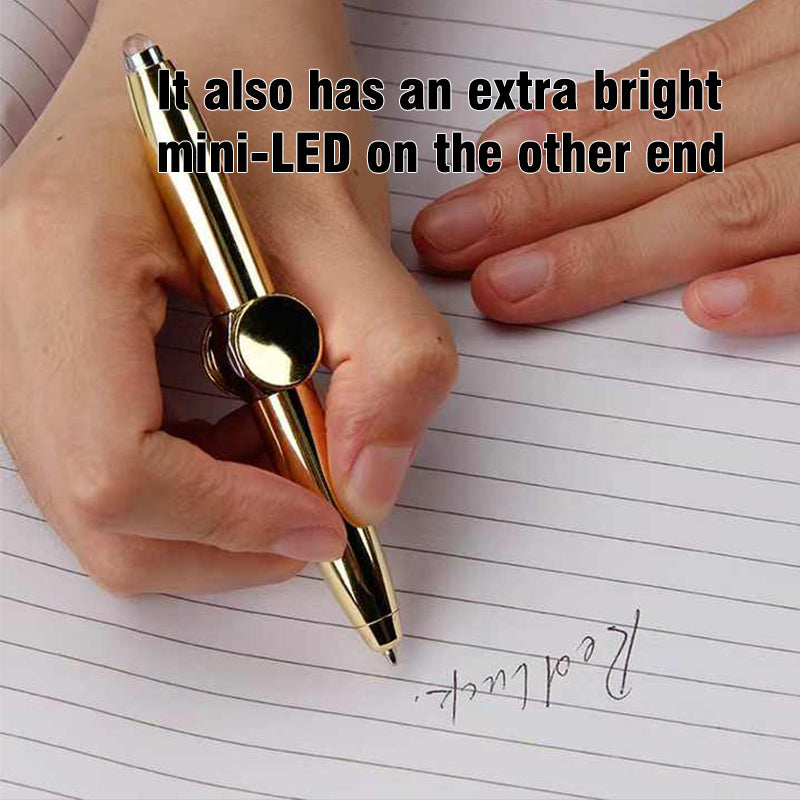 Hjemix | Fidget Spinner Penn med LED Lys