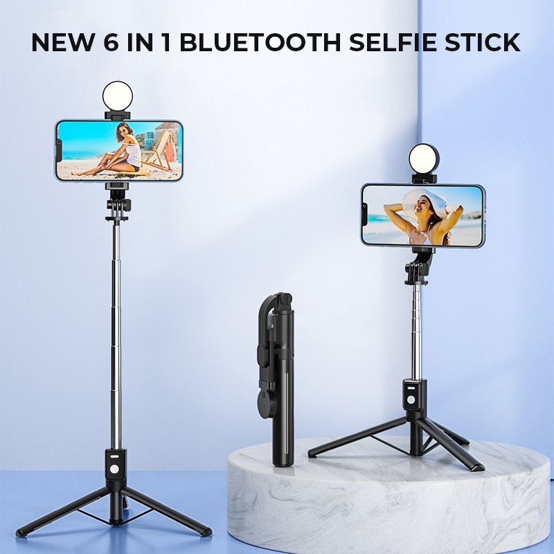 Hjemix | Ny 6 i 1 Bluetooth Selfie Stang