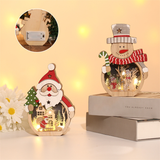 Hjemix | LED julekuler i tre med belysning