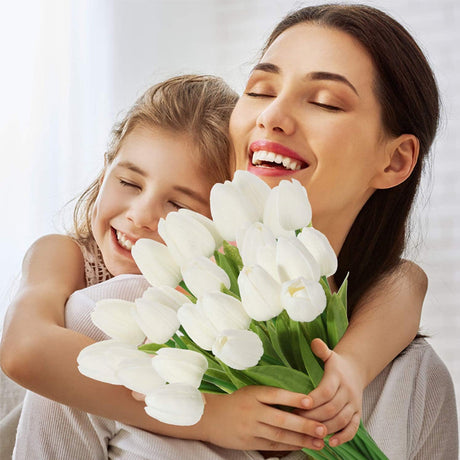 Hjemix | Utendørs Kunstige Tulipaner (7 Deler)