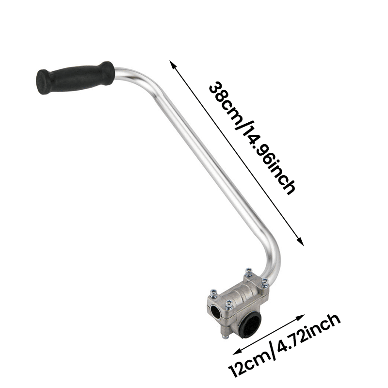 Hjemix | Ergonomisk Ugressdreper Håndtak Forlengelse Kantskjærer Trimmer Håndtak