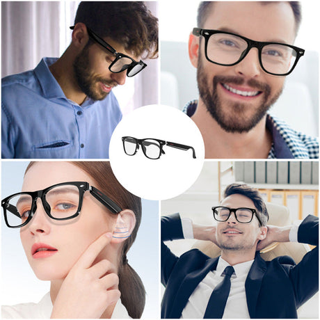 Hjemix | Trådløse Hodetelefoner Anti-Bluelys Briller