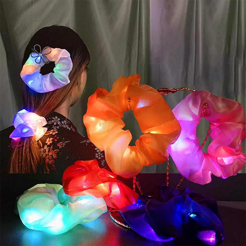 Hjemix | LED Scrunchy Hårstrikker