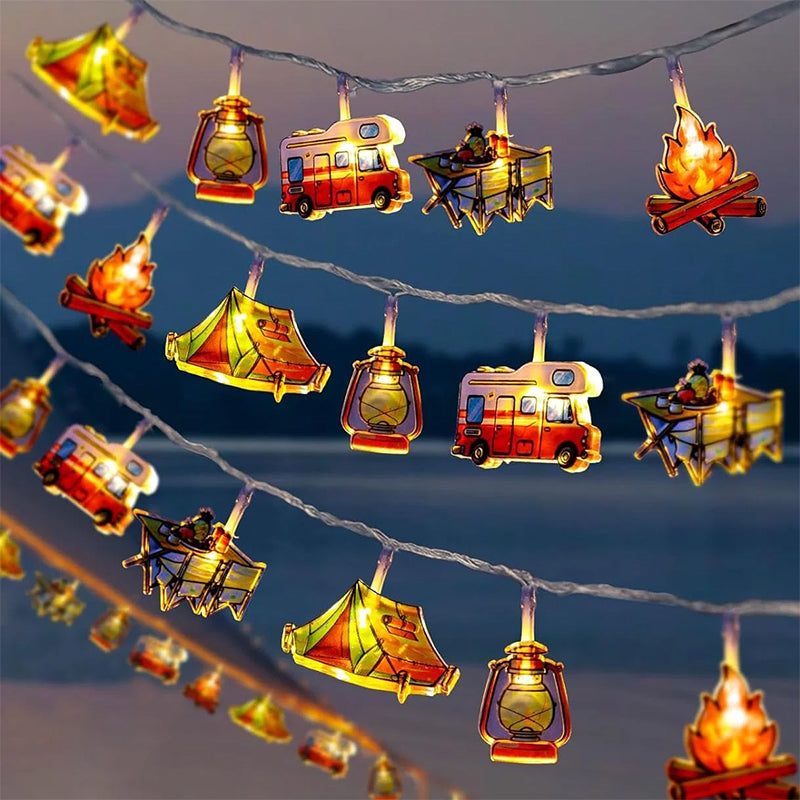 Hjemix | Utendørs Lyskiler for Camping