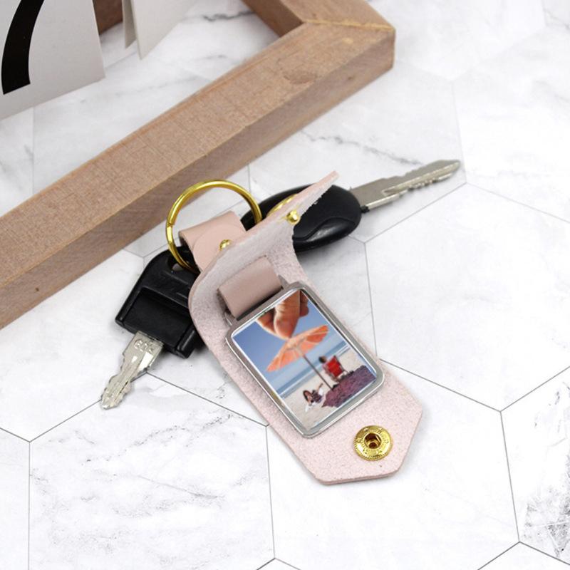 Hjemix | Lær nøkkelring med familiebilde