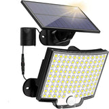 Hjemix | 106 LED Solcelle Utebelysning med Bevegelsessensor