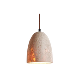 Hjemix | TerraLume – Pendellampe med naturlig steinoverflate og varm glød