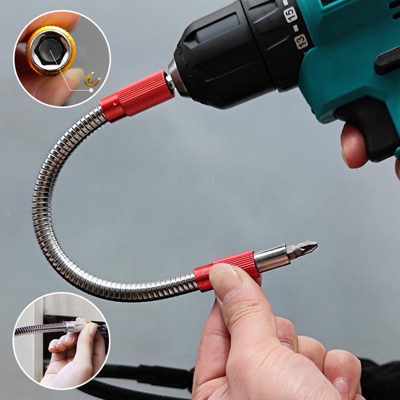 Hjemix | Metal Flex Universal Extension Bit Holder (10 stk)