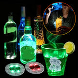 Hjemix | LED lysende flaske klistremerker og coasters