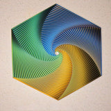 Hjemix | 3D-trykt Fractal Fidget Hexagon