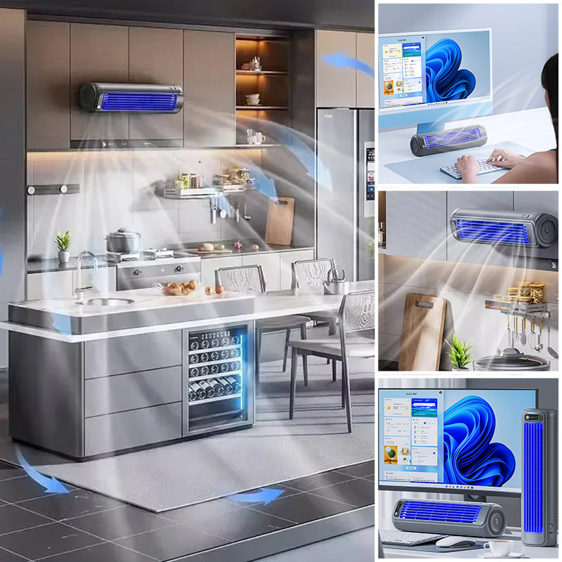 Hjemix | Trådløs oppladbar luftkjøler