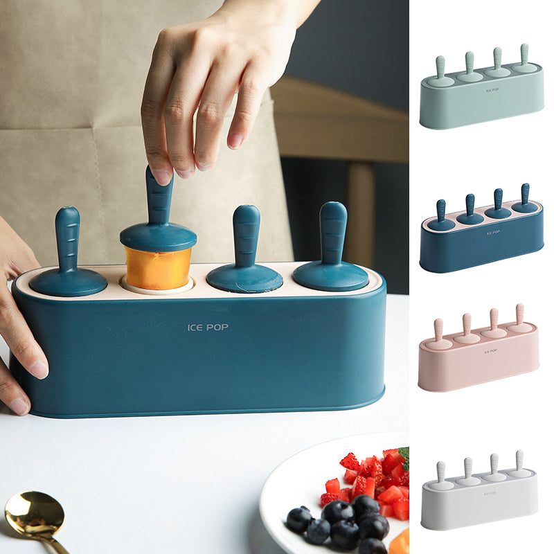 Hjemix | Silikon Iskrem Mold Sett