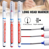 Hjemix | Lang Hode Bad Woodwork Multifunksjonell Marker