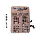 Hjemix | Crap Out Terning Poengtavle