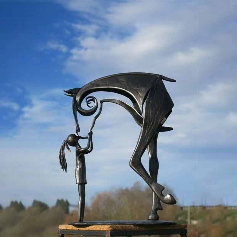 Hjemix | Kiss Hest Skulptur