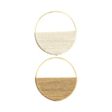 Hjemix | Willowloop – Sirkulær Macrame Veggdekor med Symmetrisk Design