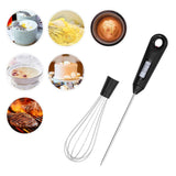 Hjemix | 2-i-1 Instant-lese Mat Termometer og Eggvisp