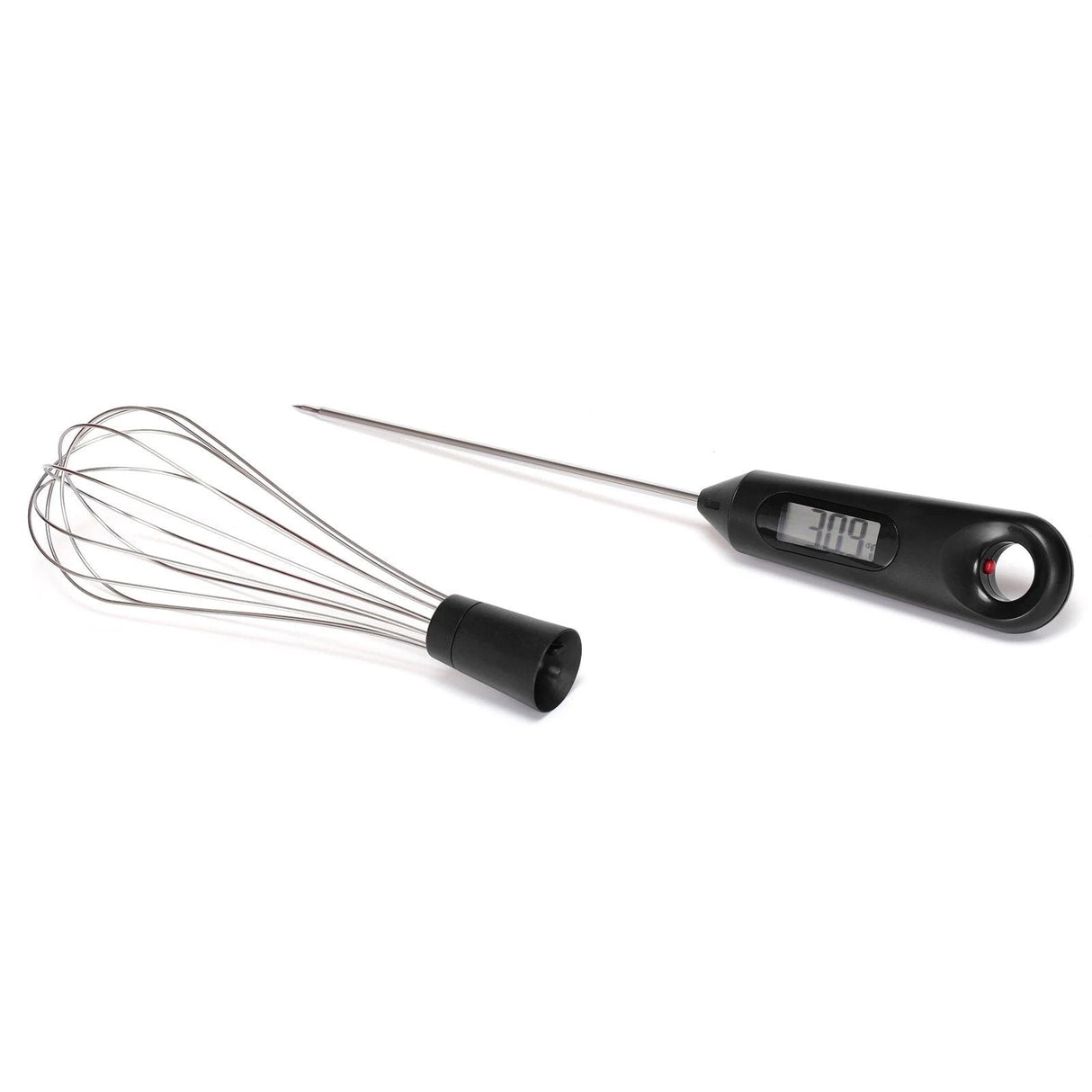 Hjemix | 2-i-1 Instant-lese Mat Termometer og Eggvisp