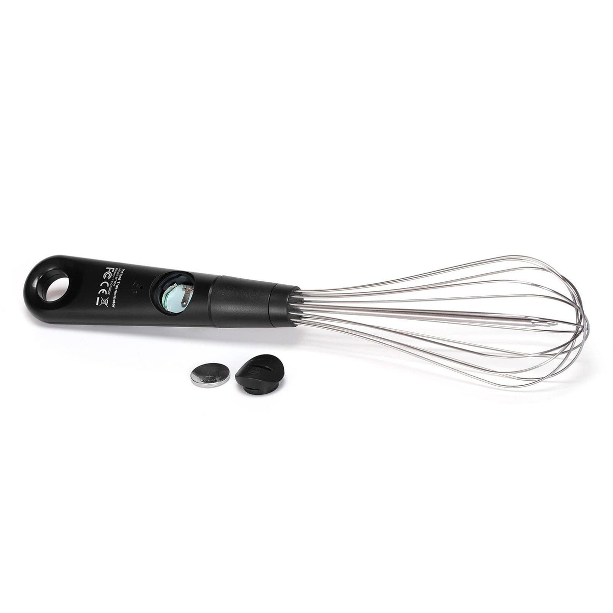 Hjemix | 2-i-1 Instant-lese Mat Termometer og Eggvisp