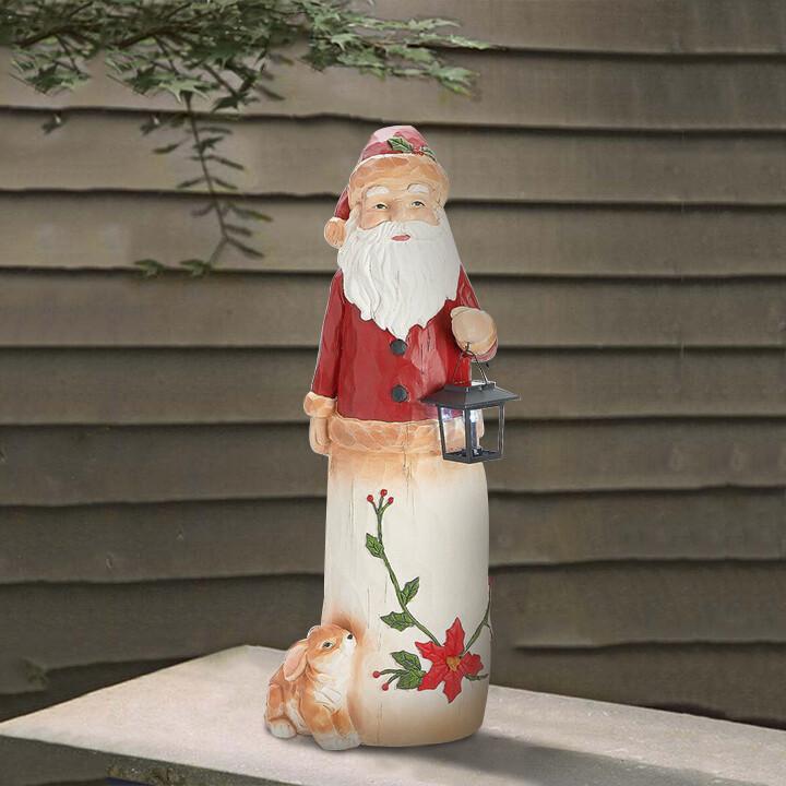 Hjemix | Woodland Snømann med Solcellelanterne