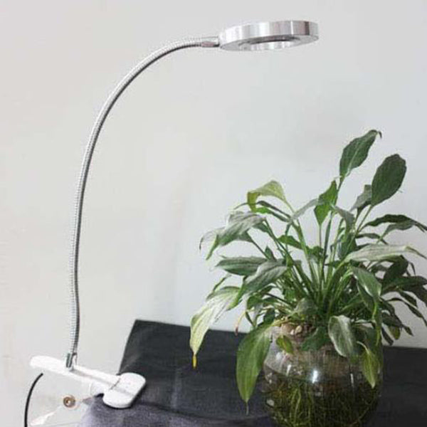 Hjemix | Kreativ enkel USB bukseknapp LED lese klipp skrivebord lampe