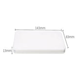 Hjemix | Rustfritt stål blackhead remover pimple popper verktøysett med metallboks