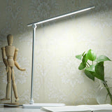 Hjemix | Minimalistisk Intelligent Firkanthåndtak Sammenleggbart USB LED Skrivebordslampe
