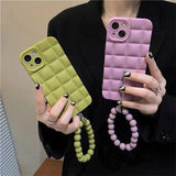 Hjemix | Frostet Perle Armbåndveske for iPhone