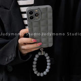 Hjemix | Frostet Perle Armbåndveske for iPhone
