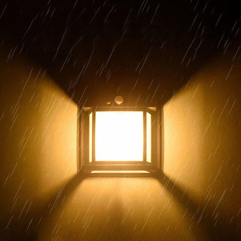 Hjemix | Sensor LED Solcelle Wolfram Lyspære Solcelledrevet