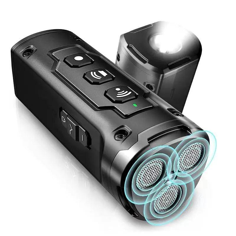 Hjemix | 2024 Utgivelse Pet Dog Repellent Ultrasonic Dog Training Device Oppladbar Anti-Hund Bjeffing Avskrekker Med LED Lommelykt
